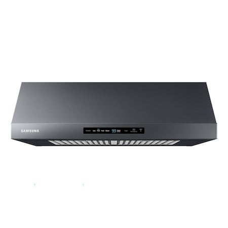 Samsung 30-in. Bluetooth and Wi-Fi Enabled Under Cabinet Range Hood in Black Stainless Steel NK30N7000UG